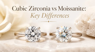 Cubic Zirconia vs Moissanite : Key Differences