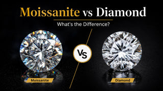 Moissanite vs Diamond: What's the Difference?