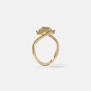 unique ring, unique rings, gold unique ring design, oval diamond ring, oval diamond unique ring, unique ring ideas