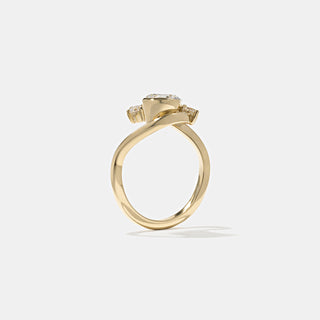 unique ring, unique rings, gold unique ring design, oval diamond ring, oval diamond unique ring, unique ring ideas