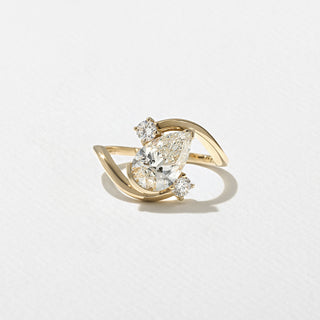 pear ring, moissanite pear ring, pear ring diamond, pear ring design, pear ring diamond band, pear ring diamond engagement