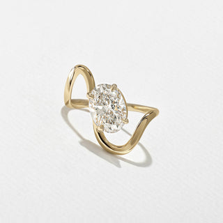 oval ring, oval unique ring, oval diamond ring, oval unique engagement ring