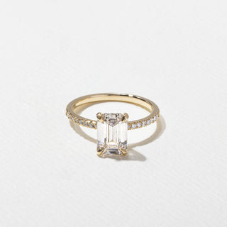 emerald ring, moissanite emerald ring, emerald diamond ring, Best pave engagement rings for women, Affordable pave engagement rings online, Unique pave engagement rings for her, pave ring, diamond pave ring, cathedral pave ringpave ring diamond, pave ring design, pave ring engagement, pave engagement ring setting
