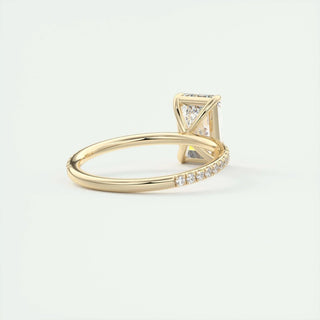 pave ring with plain band, pave ring women, pave ring with diamonds, women's pave ring, pave ring yellow gold, pave diamond ring yellow gold, pave engagement ring yellow gold, yellow gold pave ring, yellow diamond pave ring, yellow gold diamond pave ring