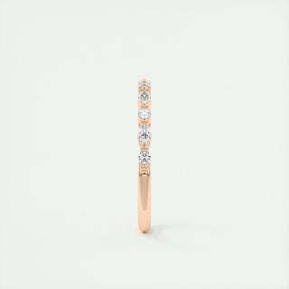 marquise-round-alternative-moissanite-wedding-band