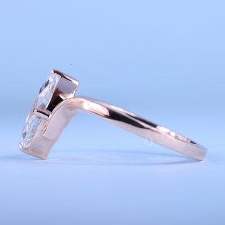 1.50CT Marquise Cut Moissanite Diamond Unique Engagement Rings