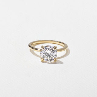 2.0ct Round Cut Diamond Solitaire Engagement Ring