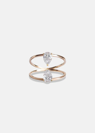 pear ring diamond, pear ring design, pear ring diamond band, pear ring diamond engagement