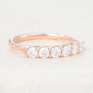 0-6-ct-round-shaped-moissanite-half-eternity-wedding-band