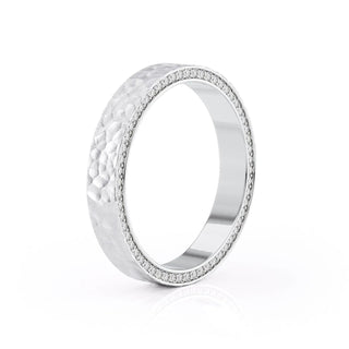 Andrew Round Diamond Moissanite Men's Wedding Band