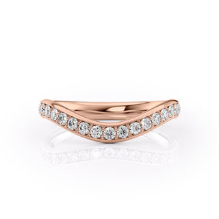 The Pave Berta Men's Diamond Moissanite Wedding Band