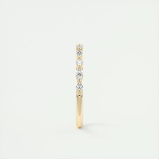 marquise-round-alternative-moissanite-wedding-band