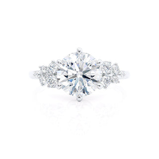round-cut-moissanite-cluster-style-engagement-ring