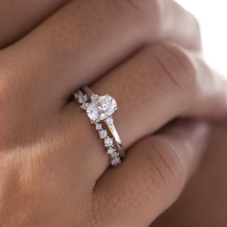 0.54ctw Round Brilliant Cut Full  Eternity Wedding Band