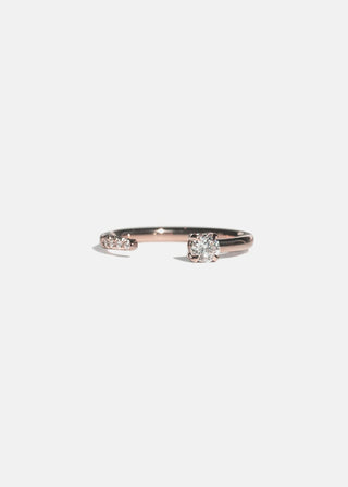 1.50ct Round Diamond Unique Engagement Ring With Matching Wedding Band