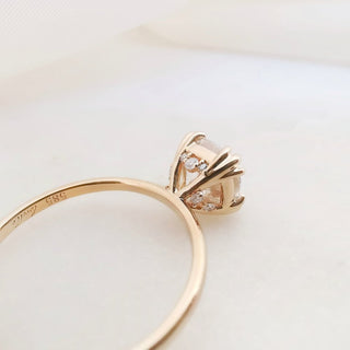 1.50 CT Cushion Cut Solitaire Moissanite Engagement Ring on hand