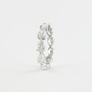 pear-cut-full-eternity-moissanite-wedding-band