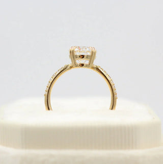 1.80CT Round Solitaire Moissanite Diamond Engagement Ring