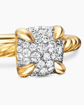 0.15 TCW Unique Round Twisted Moissanite Diamond Wedding Band