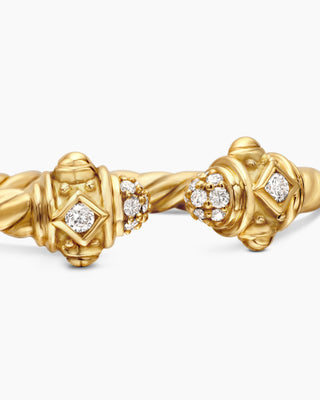 0.06 TCW Round Renaissance Open Moissanite Diamond Wedding Band