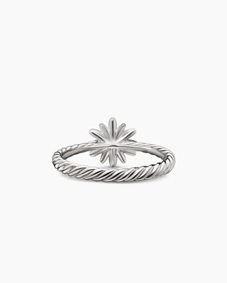 0.10 TCW Round Star Twisted Moissanite Diamond Wedding Band