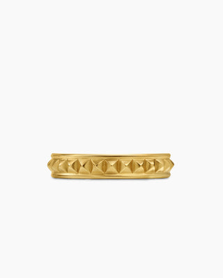 Classic Pyramid Shape Wide Band Wedding Band For Men & Women