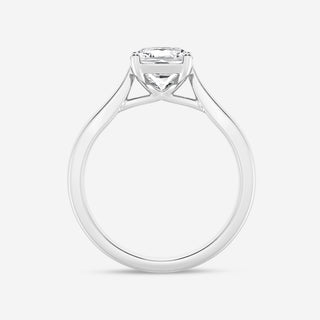 3CT Cushion Cut Moissnite Diamond Solitaire Engagement Ring For Women