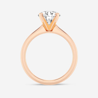 Stunning 1.0ct round solitaire moissanite ring sparkle close up