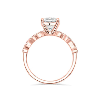 1.80CT Round Cut Solitaire Moissanite Diamond Engagement Ring