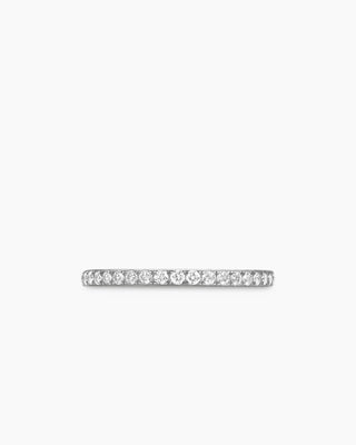 0.25 TCW Round Cut Twisted Half Pave Moissanite Diamond Wedding Band