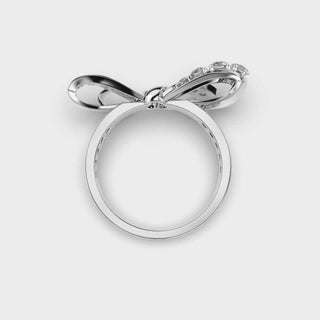 0.6CT Round Cut Diamond Wedding Ring For Women
