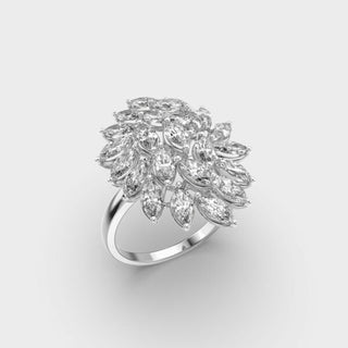 2.3CT Marquise Cut Diamond Solitaire Setting Ring For Women