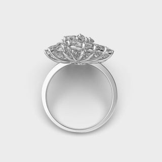 2.3CT Marquise Cut Diamond Solitaire Setting Ring For Women
