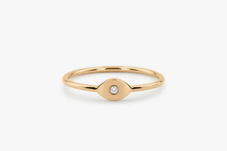 Stunning round moissanite wedding band three quarter angled view