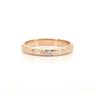 0.02 TCW Round Cut Vintage Moissanite Diamond Wedding Band