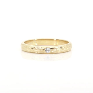 0.02 TCW Round Cut Vintage Moissanite Diamond Wedding Band