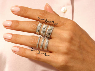 Milgrain Polished Classic Plain Wedding Band For Men And Women