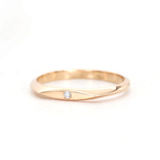 0.02 TCW Round Cut Marquise Shape Pointed Moissanite Diamond Wedding Band
