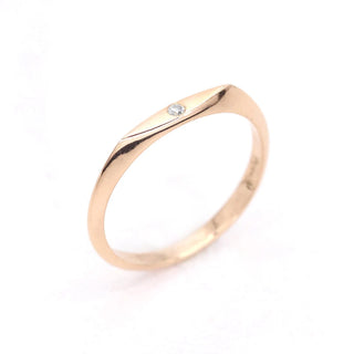 0.02 TCW Round Cut Marquise Shape Pointed Moissanite Diamond Wedding Band
