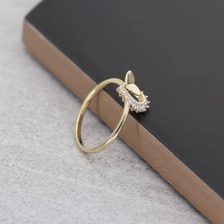 0.13 TCW Round Cut Heart Shaped Cluster Moissanite Diamond Wedding Band