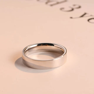 0.06 TCW Stunning Round Cut Moissanite Diamond Wedding Band