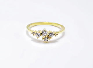 0.31 TCW Antique Round Cluster Moissanite Diamond Wedding Band