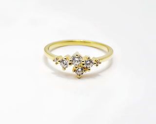 0.31 TCW Antique Round Cluster Moissanite Diamond Wedding Band
