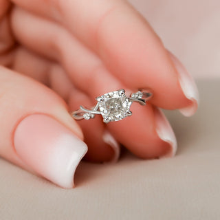 cushion  ring , cushion  diamond ring , cushion  engagement ring , cushion  Moissanite ring , engagenent ring cushion  , unique engagement ring cushion  
