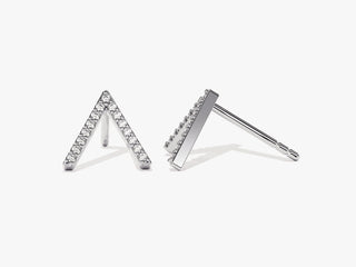 Round Cut Diamond Dual Moissanite Stud Earrings