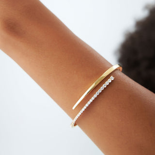 Round Cut Diamond Bracelet Design