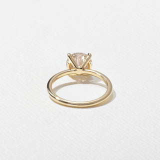 2.0ct Round Cut Diamond Solitaire Engagement Ring