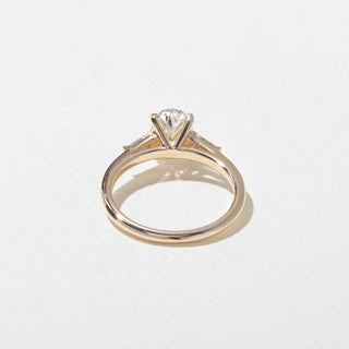 1.0ct Oval Cut Three Stone Diamond Engagement Ring
