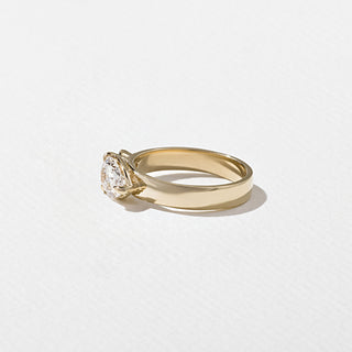 1.10ct Pear & Round Cut Diamond Unique Engagement Ring