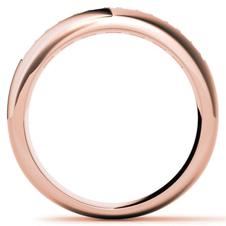1.96ct Princess Cut Channel Moissanite Men's Wedding Band